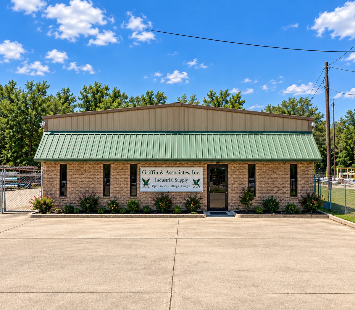 Griffin Industrial Supply warehouse in Mont Belvieu, Texas