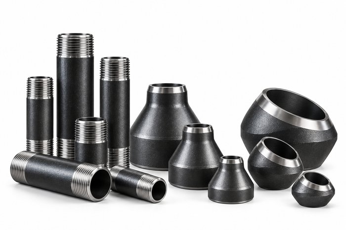 Nipples, swages, o-lets and bushings